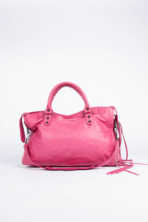 2000s Balenciaga Pink City Bag