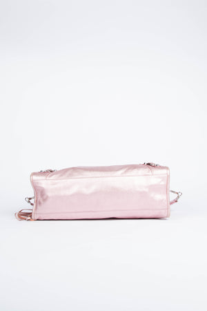 2000s Balenciaga Iridescent Pink City Bag