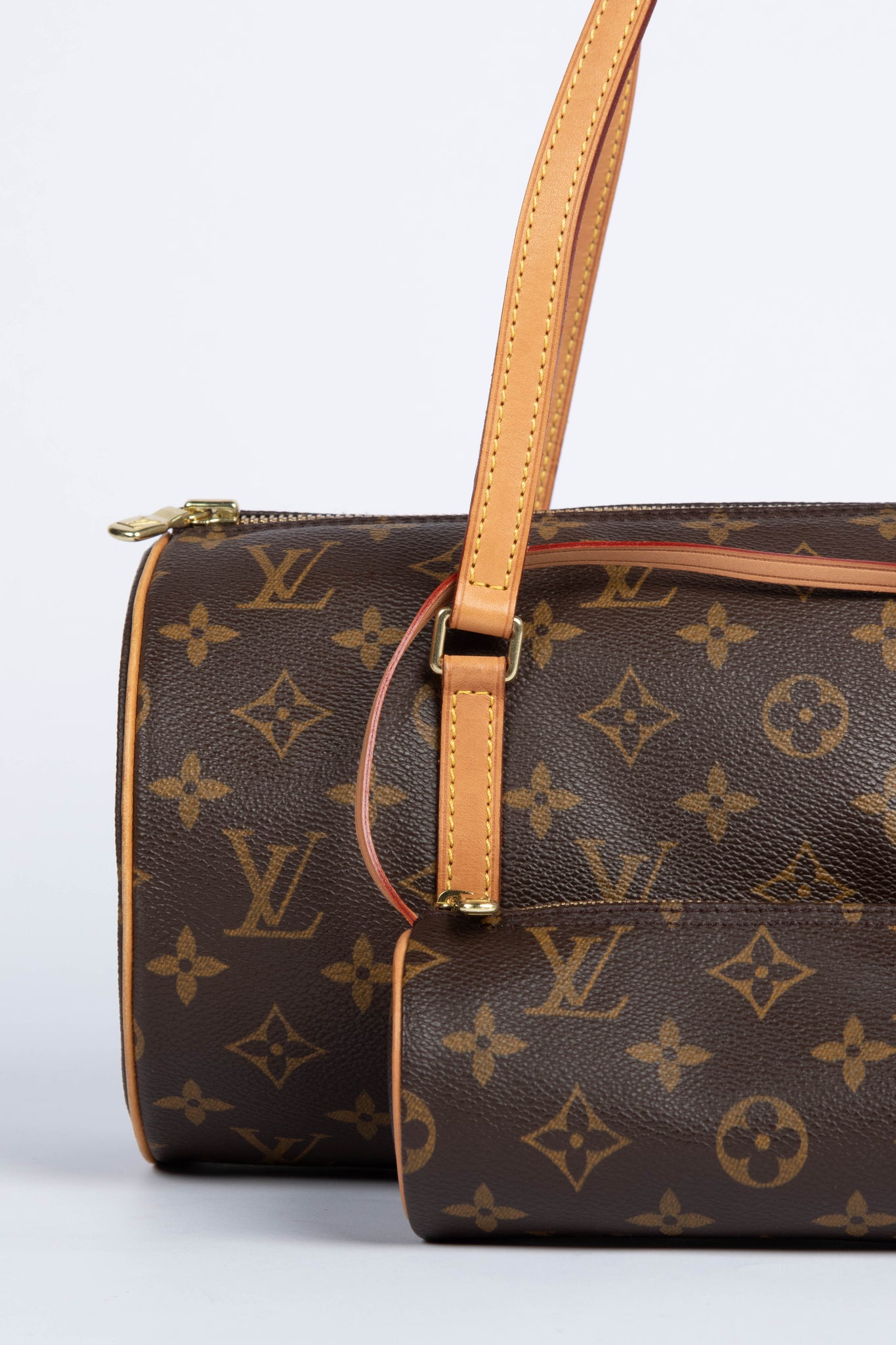 2000s Louis Vuitton Monogram Papillon 30cm Shoulder Bag