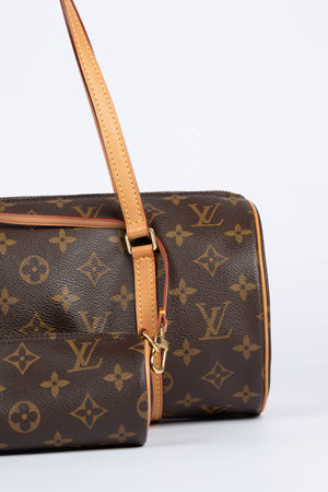 2000s Louis Vuitton Monogram Papillon 30cm Shoulder Bag