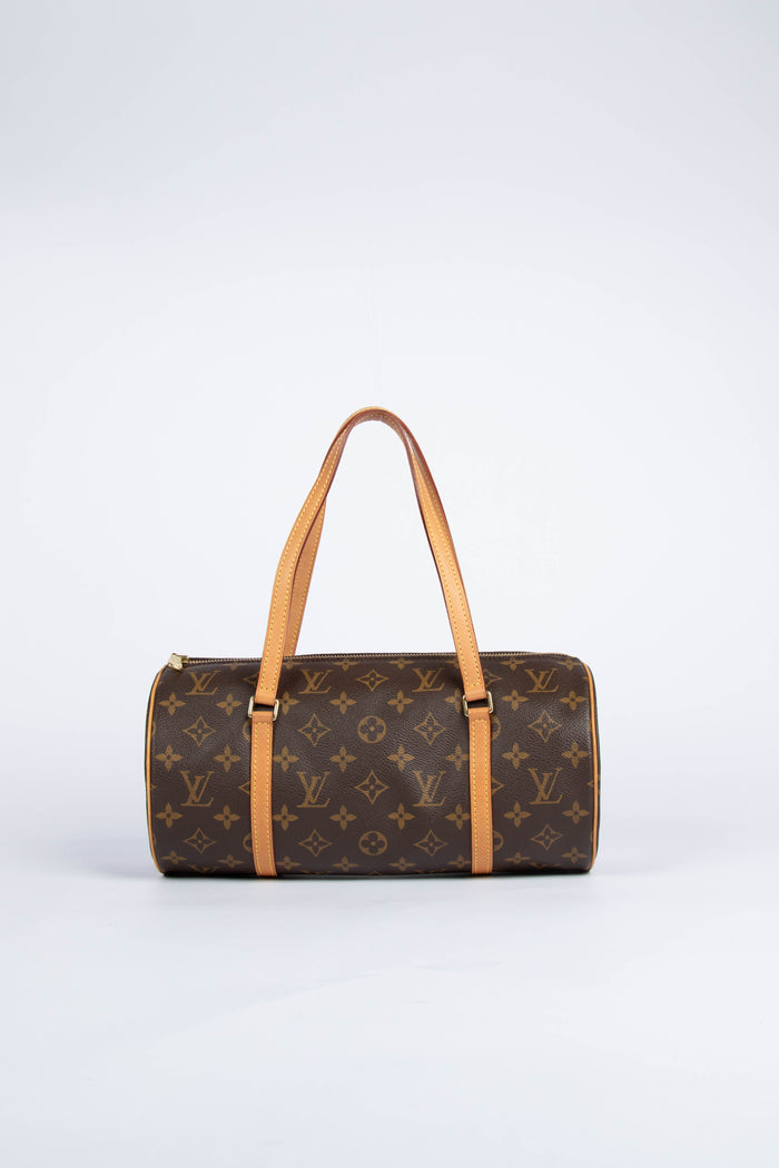 2000s Louis Vuitton Monogram Papillon 30cm Shoulder Bag