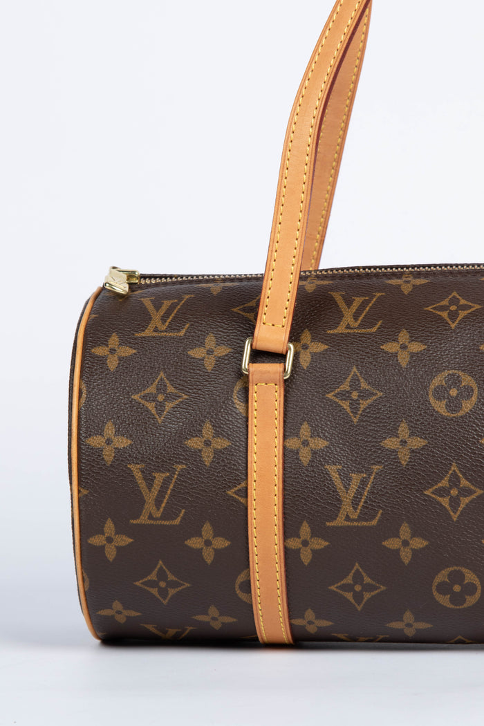 2000s Louis Vuitton Monogram Papillon 30cm Shoulder Bag