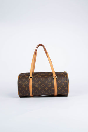 2000s Louis Vuitton Monogram Papillon 30cm Shoulder Bag