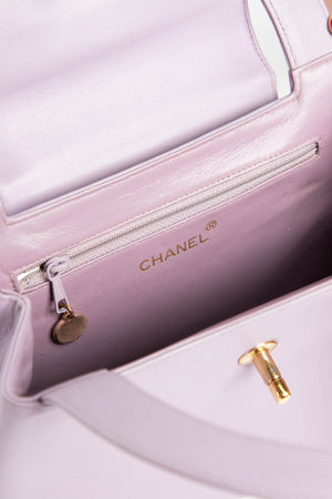 RARE 90s Lilac Chanel Kelly Bag