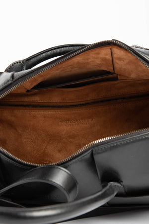 Bottega Veneta Black Leather Arco Shoulder Bag