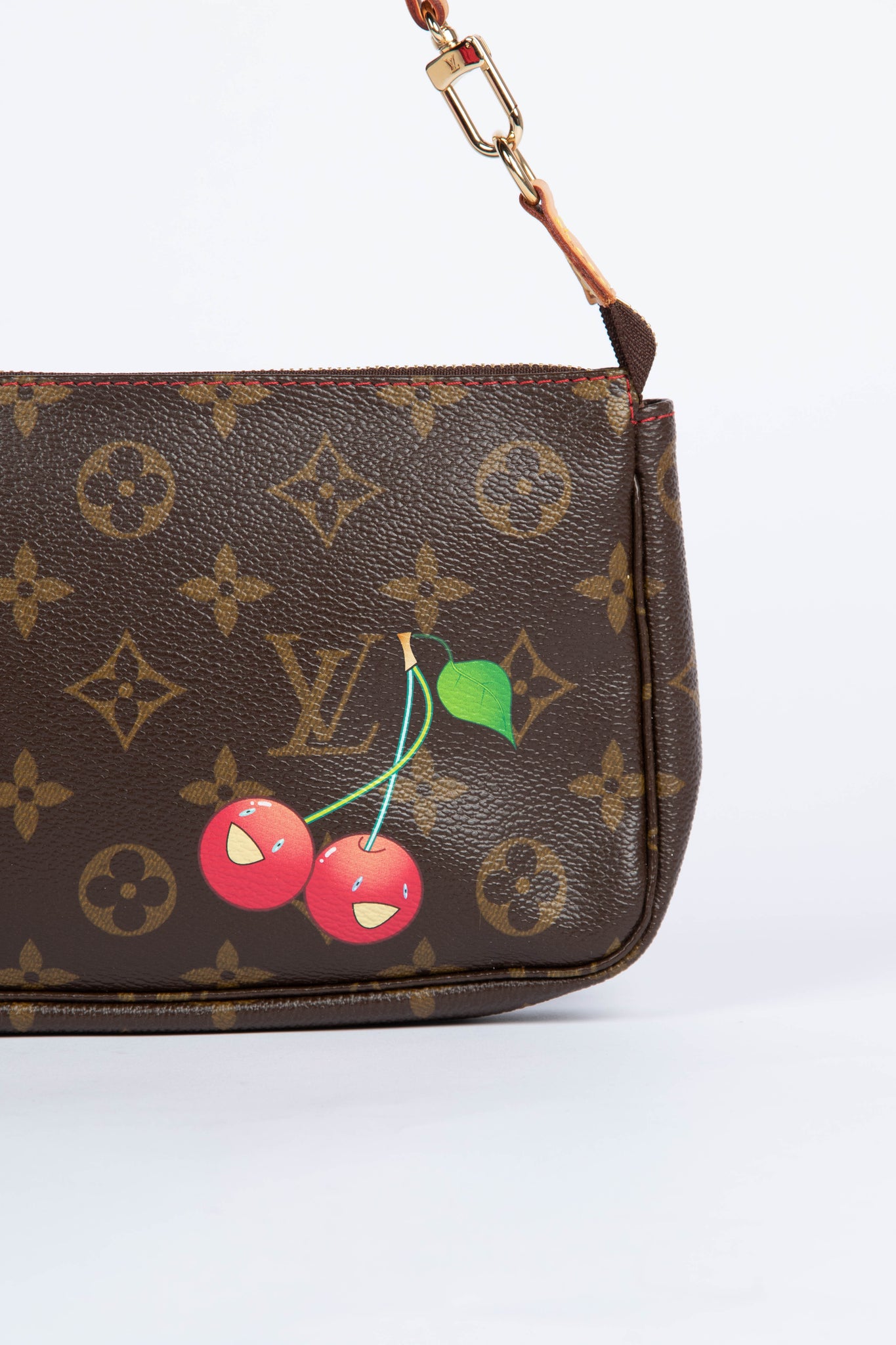 RARE Louis Vuitton x Takashi Murakami Cherry Pochette Accessoires