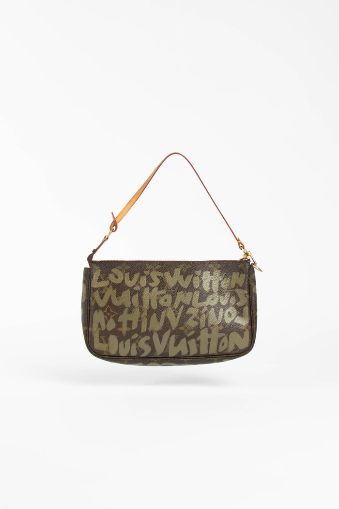 RARE Louis Vuitton x Stephen Sprouse Graffiti Pochette Accessoires