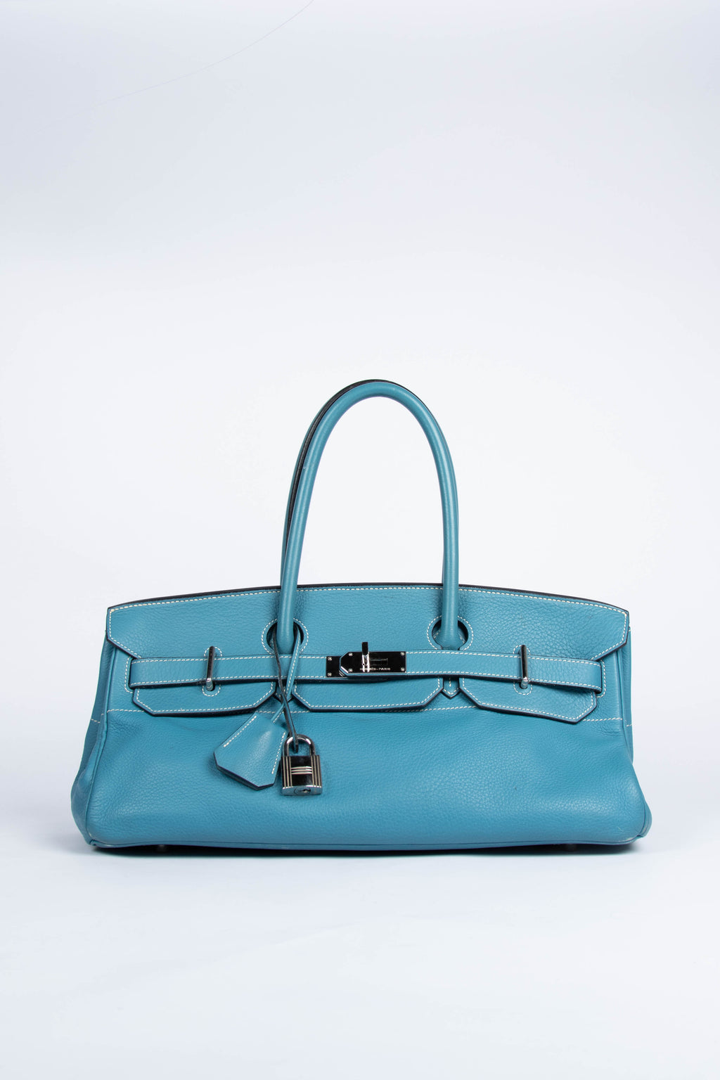 2005 Hermes Birkin JPG in Blue Jean Leather with SHW