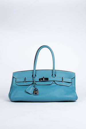 2005 Hermes Birkin JPG in Blue Jean Leather with SHW