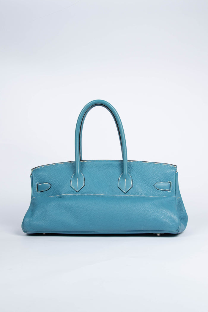 2005 Hermes Birkin JPG in Blue Jean Leather with SHW