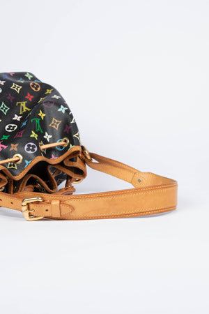 2000s Louis Vuitton x Takashi Murakami Black Multicolour Petit Noé