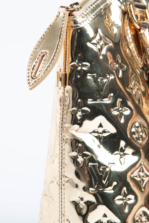 RARE Louis Vuitton Gold Lockit Top Handle Bag