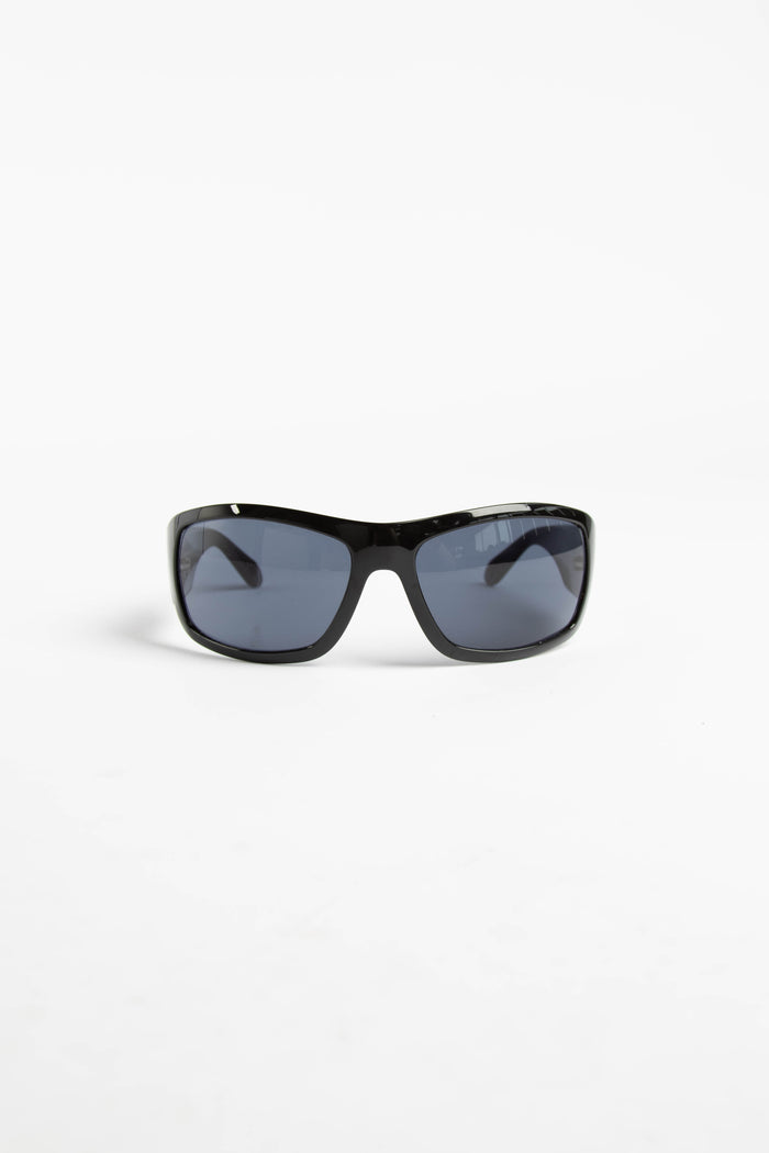 Y2K Chanel Black Diamante Sunglasses