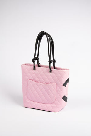 2000s Chanel Pink Rue Cambon Bucket Bag