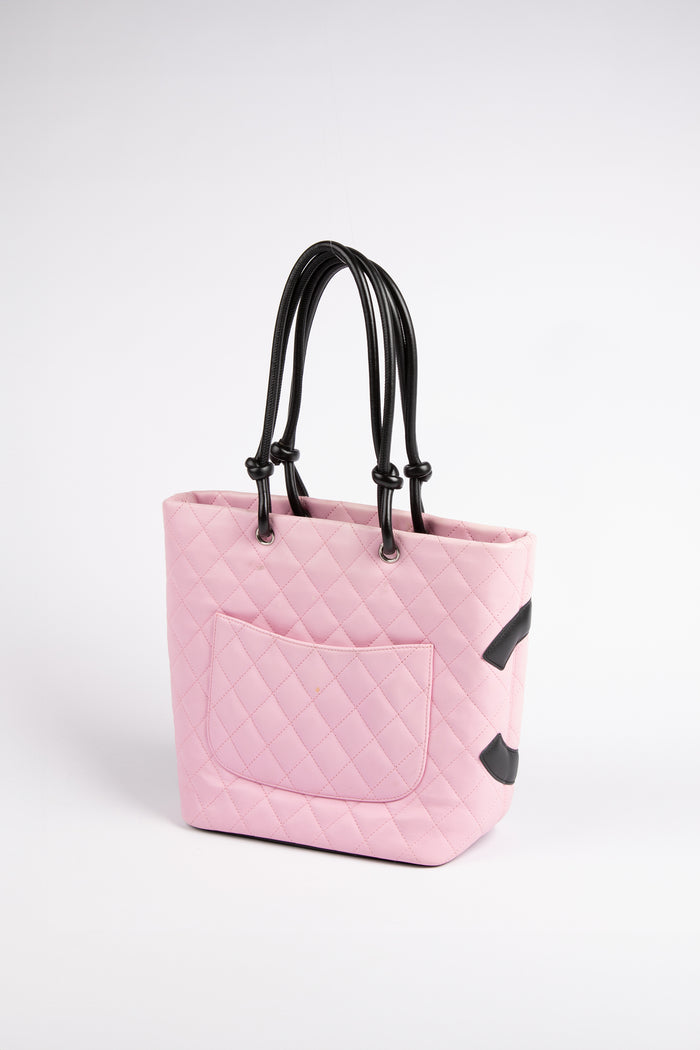 2000s Chanel Pink Rue Cambon Bucket Bag