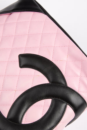 2000s Chanel Pink Rue Cambon Bucket Bag