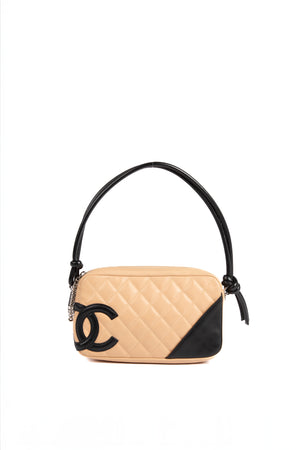 2000s Chanel Rue Cambon Beige Shoulder Bag