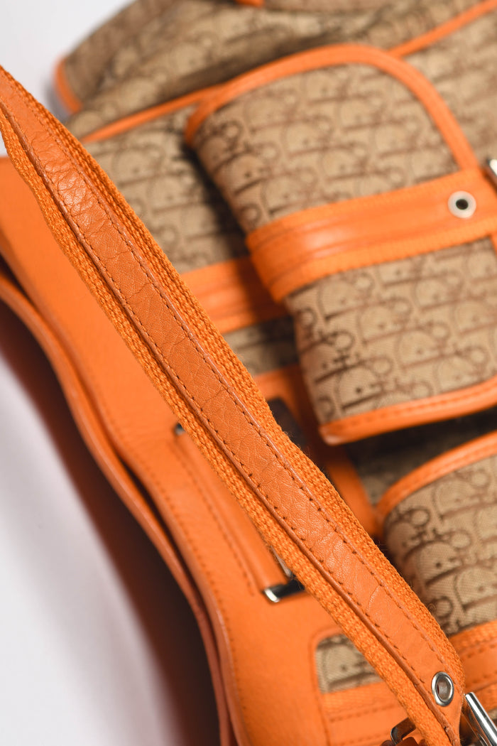 2000s Christian Dior Monogram Cargo Shoulder Bag