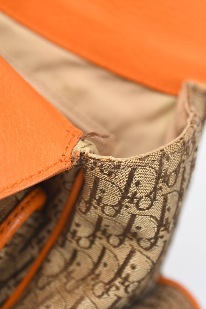 2000s Christian Dior Monogram Cargo Shoulder Bag