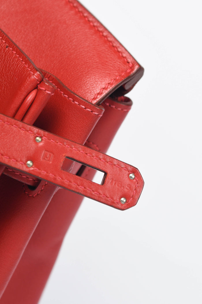 2006 Hermes Birkin 30cm in Rouge Vif Swift Leather with PHW