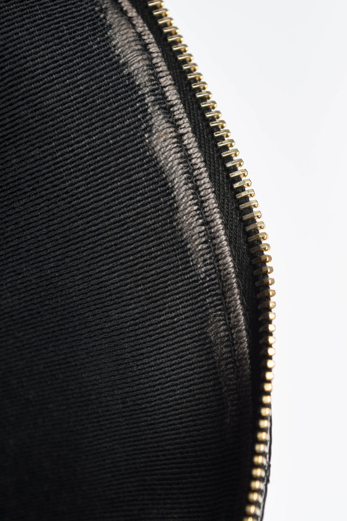 2000s Chanel Black Caviar Leather Timeless Pochette