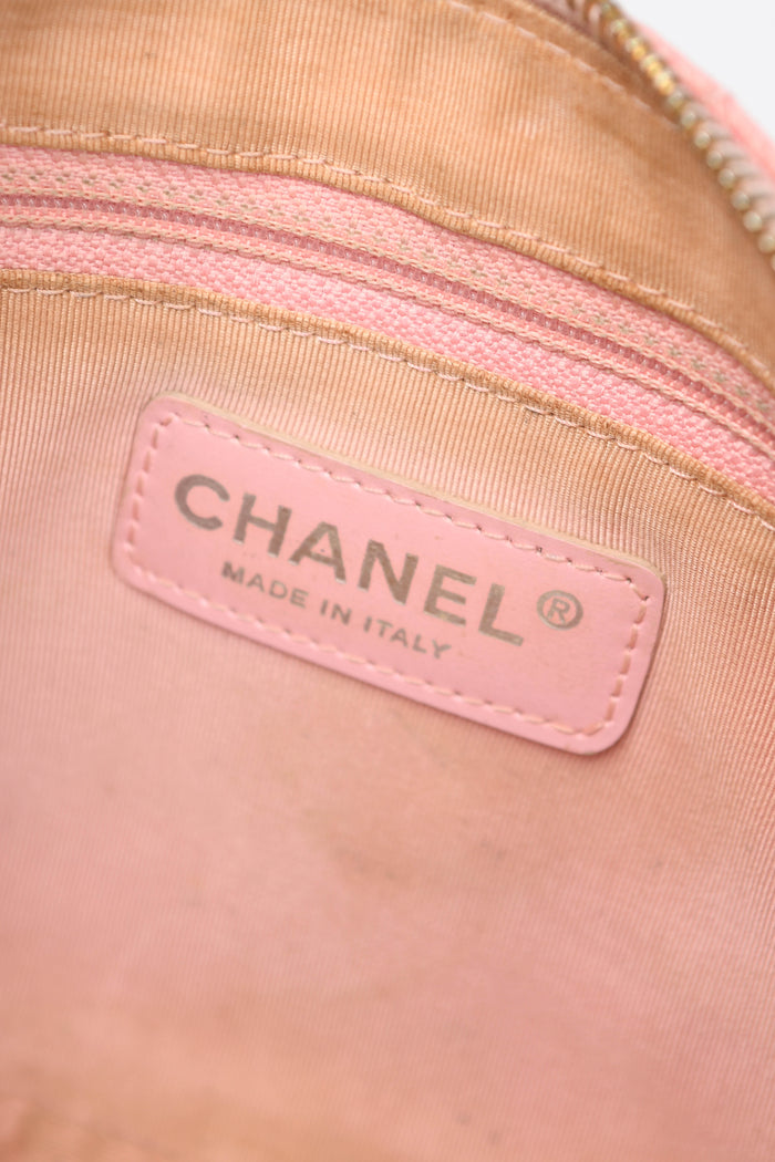 2000s Chanel Pink Caviar Leather Timeless Pochette