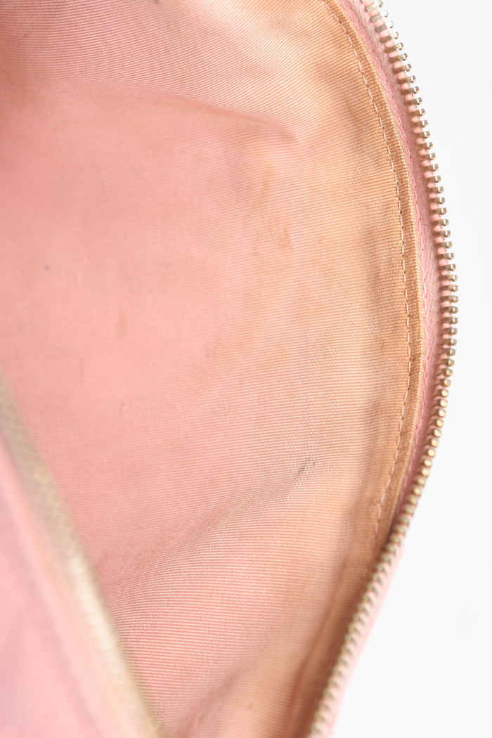 2000s Chanel Pink Caviar Leather Timeless Pochette