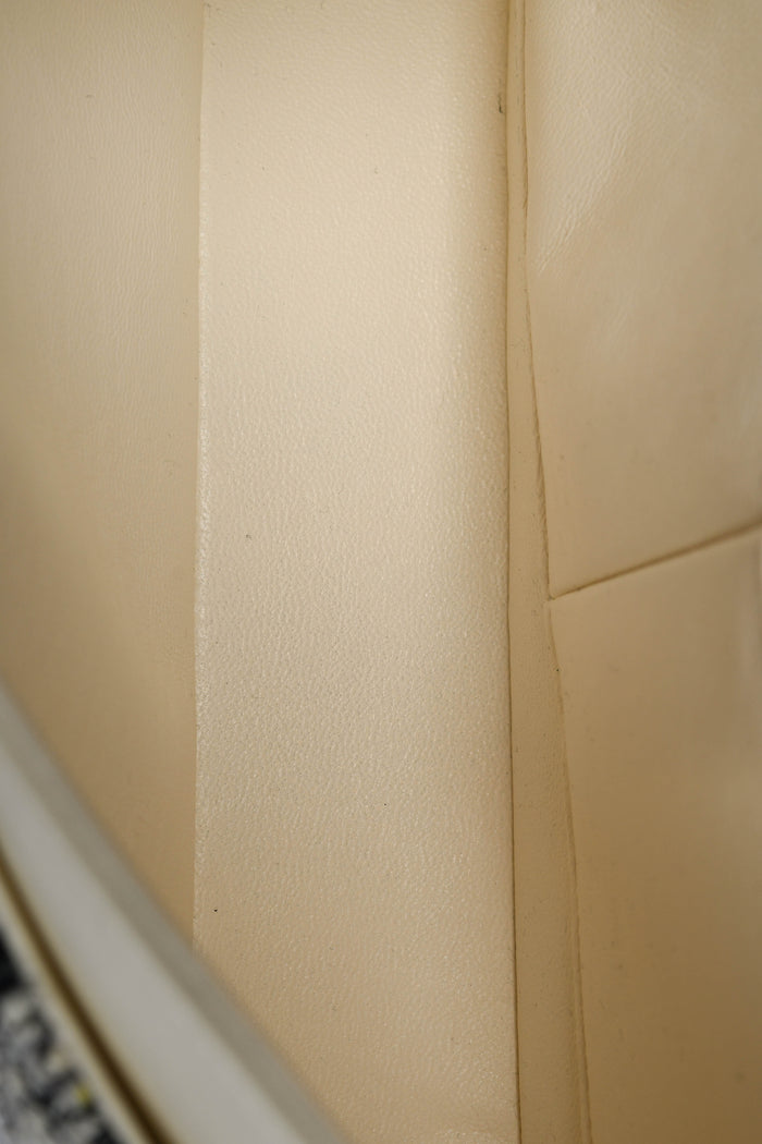 2000s Chanel Black & White Tweed Medium Double Flap Shoulder Bag