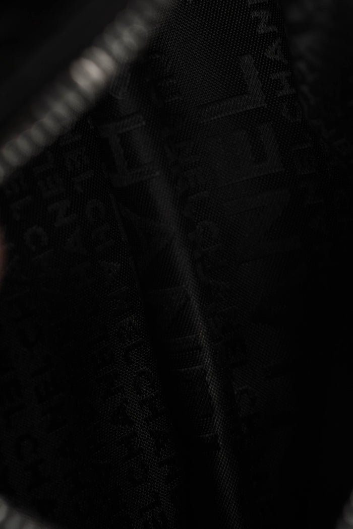 2000s Chanel Black Lambskin Leather Small Top Handle