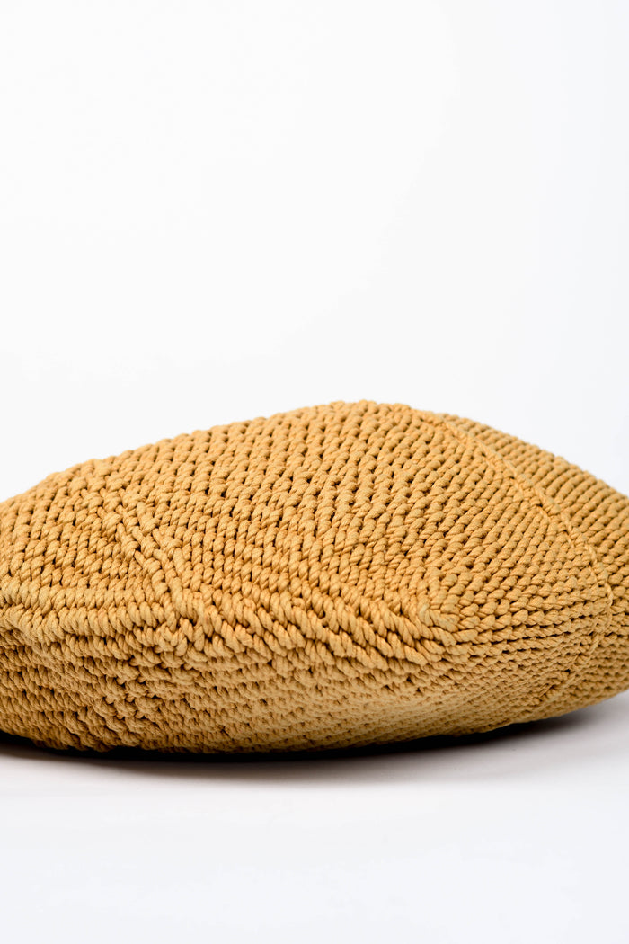 Vintage Yves Saint Laurent Raffia Mombasa Large Shoulder Bag