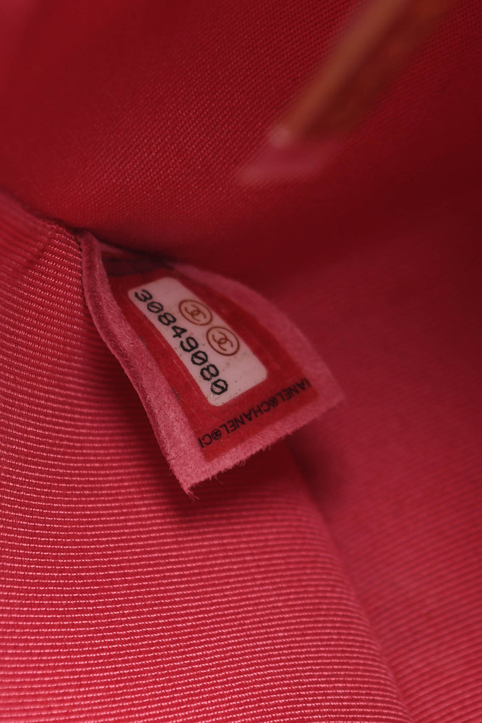 RARE 2020 Chanel Multicoloured Woven Single Flap Shoulder Bag