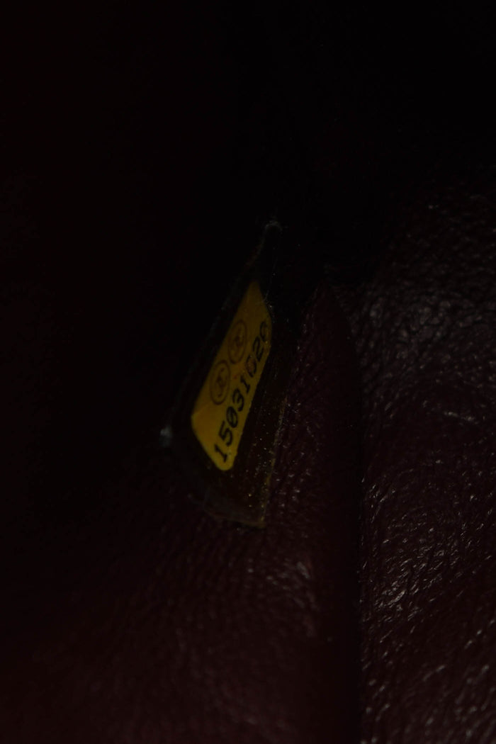 2010s Chanel Black Lambskin Leather Maxi Double Flap Shoulder Bag SHW