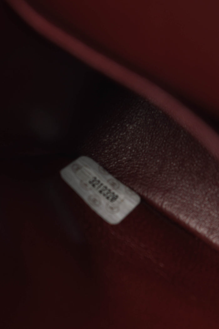 90s Chanel Black Lambskin Leather Classic Small Double Flap Bag with 24k GHW