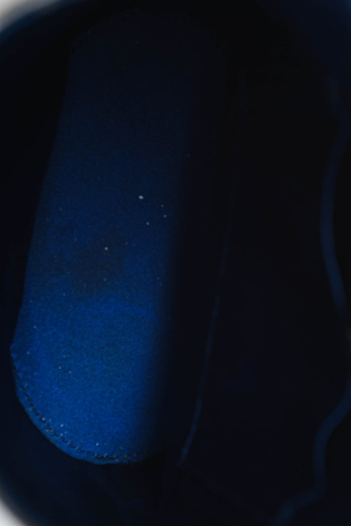 Vintage Fendi Silver Lambskin Leather Small Top Handle Bag