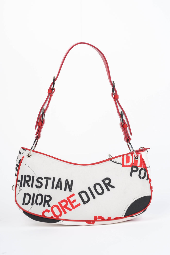 RARE Christian Dior John Galliano Hardcore Piercing Shoulder Bag
