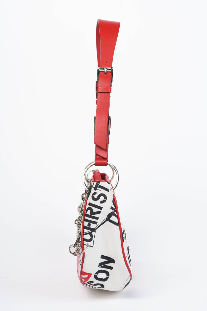 RARE Christian Dior John Galliano Hardcore Piercing Shoulder Bag