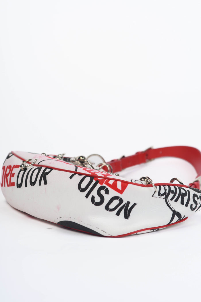 RARE Christian Dior John Galliano Hardcore Piercing Shoulder Bag