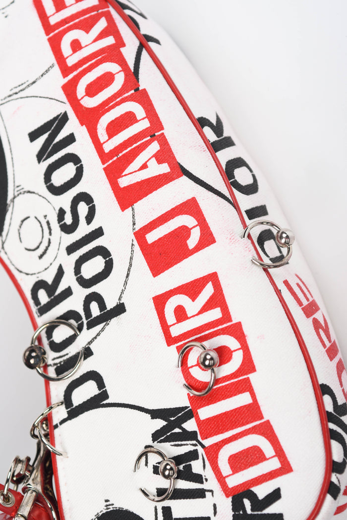 RARE Christian Dior John Galliano Hardcore Piercing Shoulder Bag