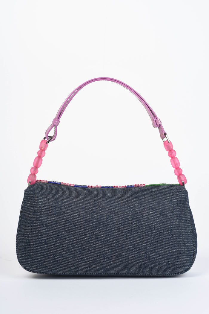 Limited Edition 2000s Christian Dior Malice Multicoloured Beaded Shoulder Bag