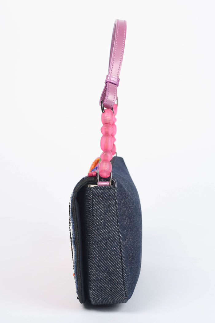 Limited Edition 2000s Christian Dior Malice Multicoloured Beaded Shoulder Bag