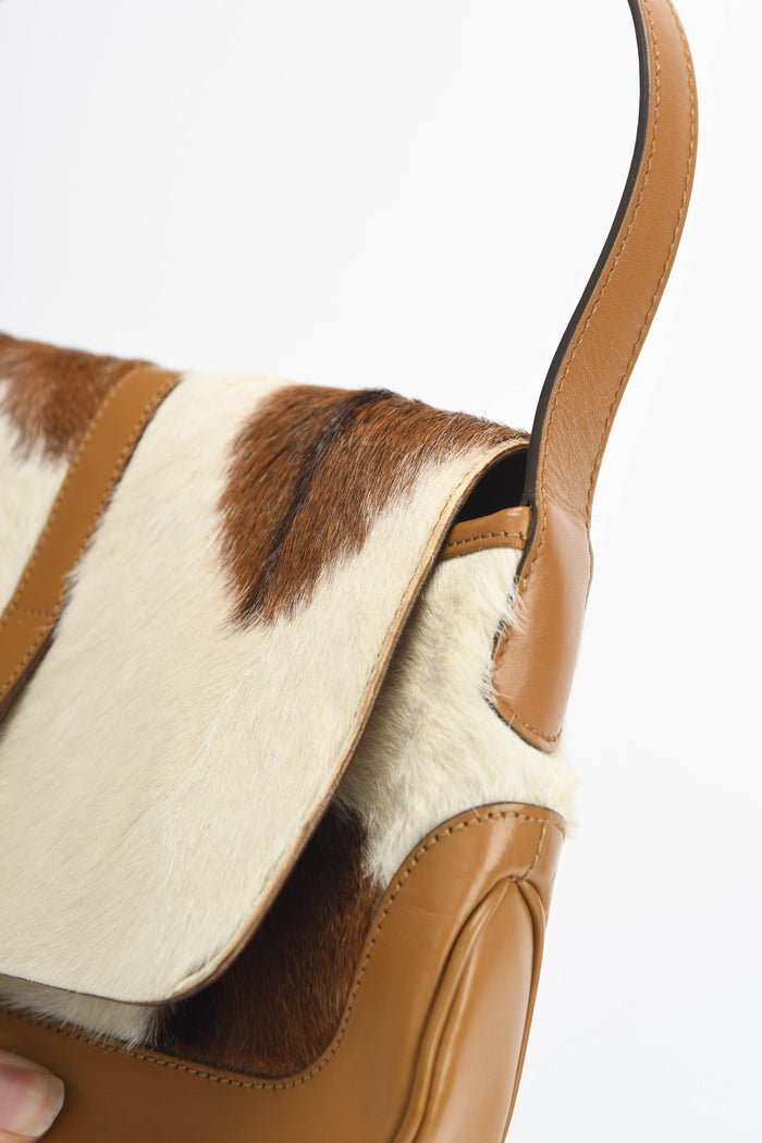 RARE Vintage Gucci Pony Hair Jackie Shoulder Bag