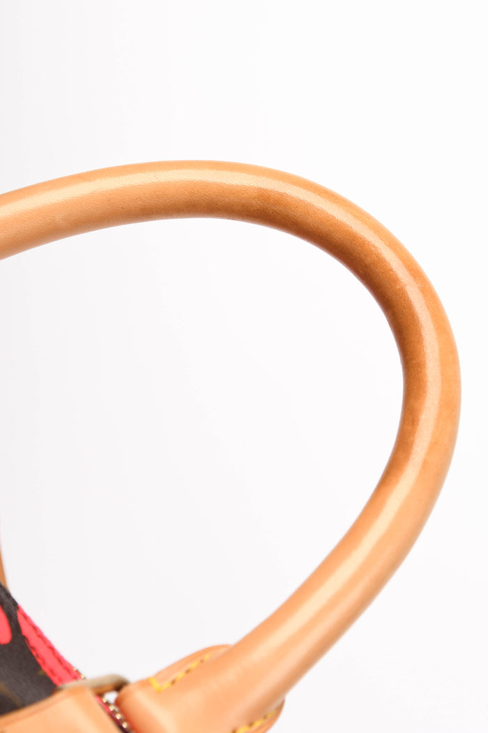 SUPER RARE Louis Vuitton x Stephen Sprouse Neon Pink Graffiti Keepall 50cm