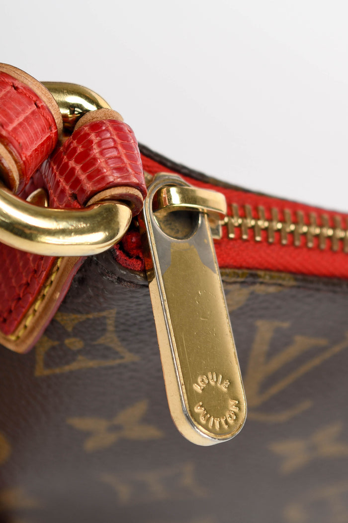 RARE Louis Vuitton x Takashi Murakami Cherry Lizard Shoulder Bag