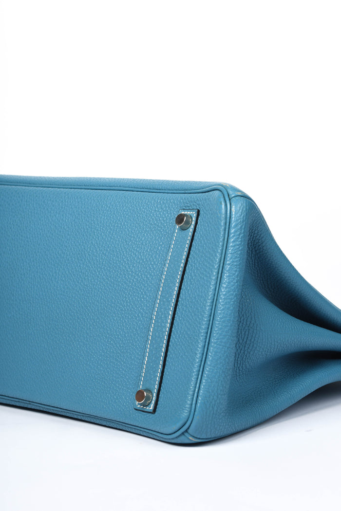 2005 Hermès Birkin 35cm in Blue Jean Togo Leather PHW