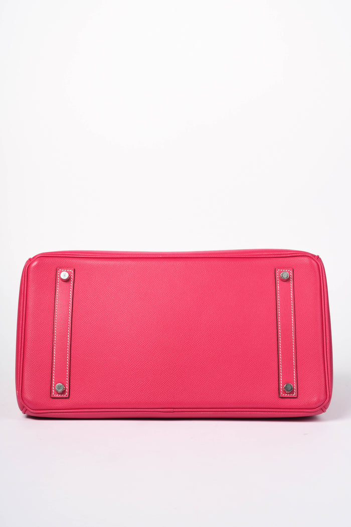 2013 Hermès Birkin 35cm in Rose Tyrian Epsom Leather PHW