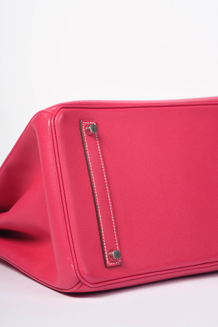 2013 Hermès Birkin 35cm in Rose Tyrian Epsom Leather PHW