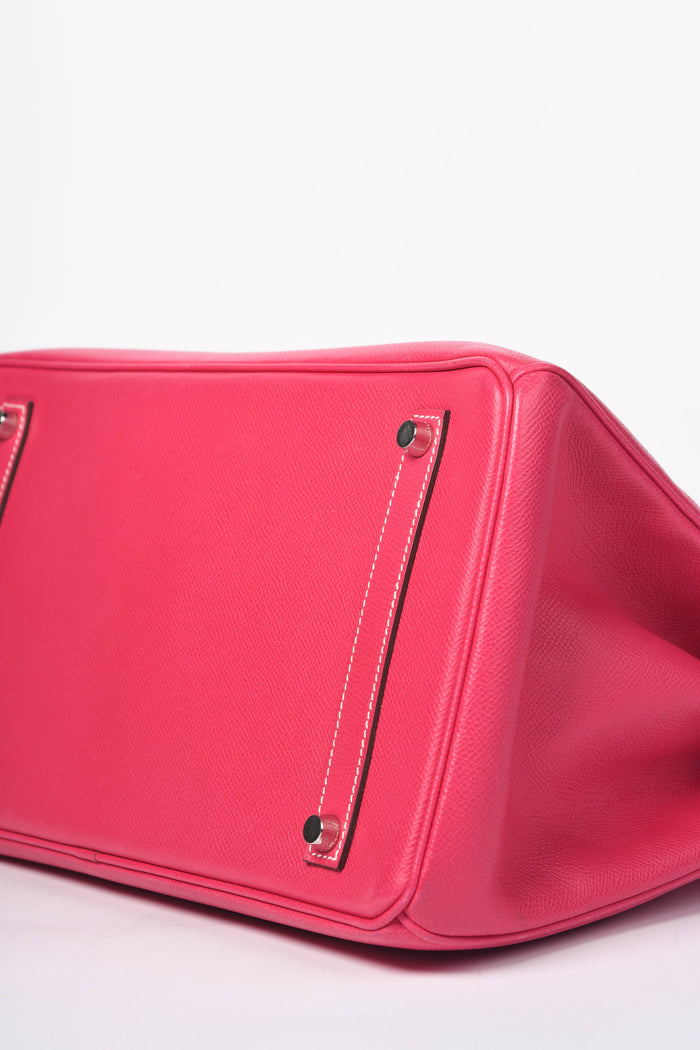 2013 Hermès Birkin 35cm in Rose Tyrian Epsom Leather PHW