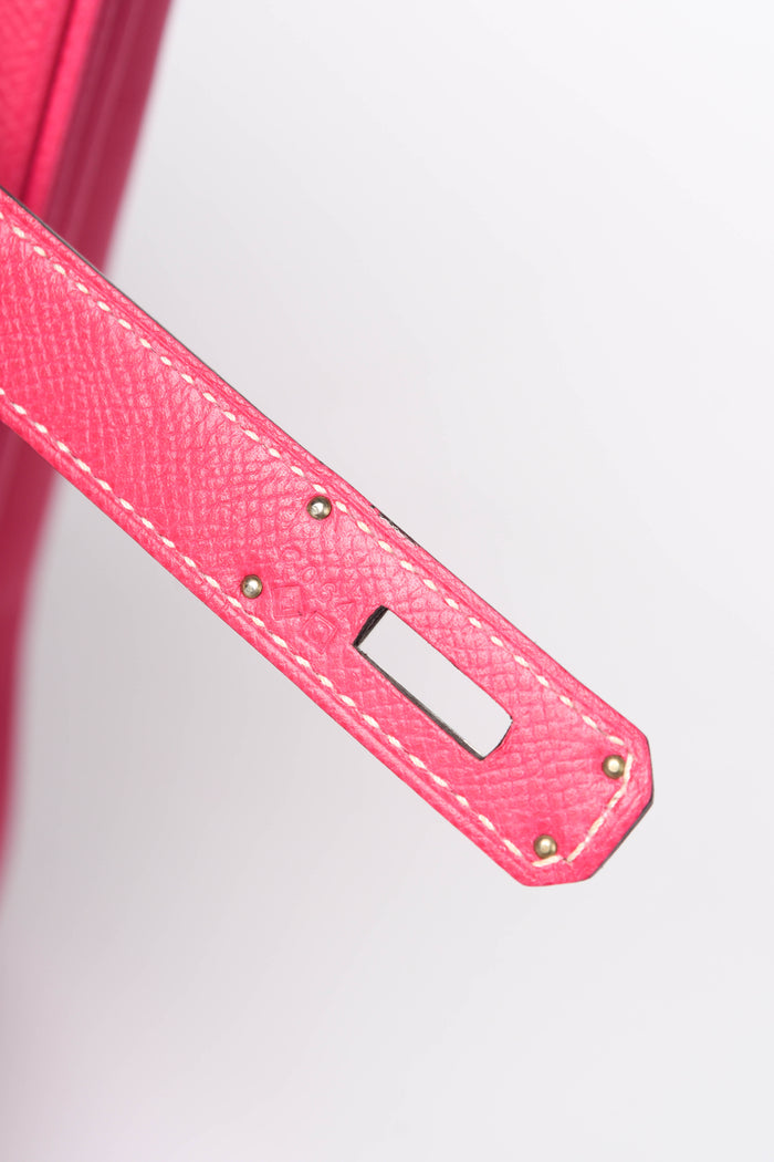 2013 Hermès Birkin 35cm in Rose Tyrian Epsom Leather PHW