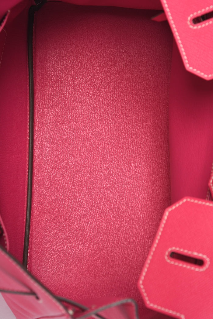 2013 Hermès Birkin 35cm in Rose Tyrian Epsom Leather PHW