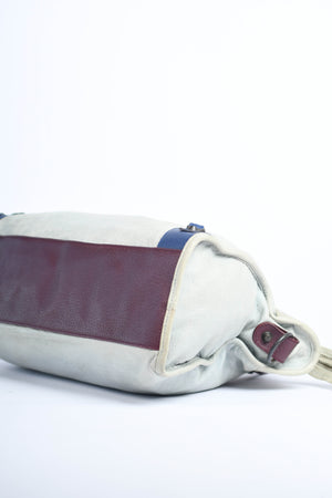 2010s Balenciaga Tri-Colour Leather City Bag